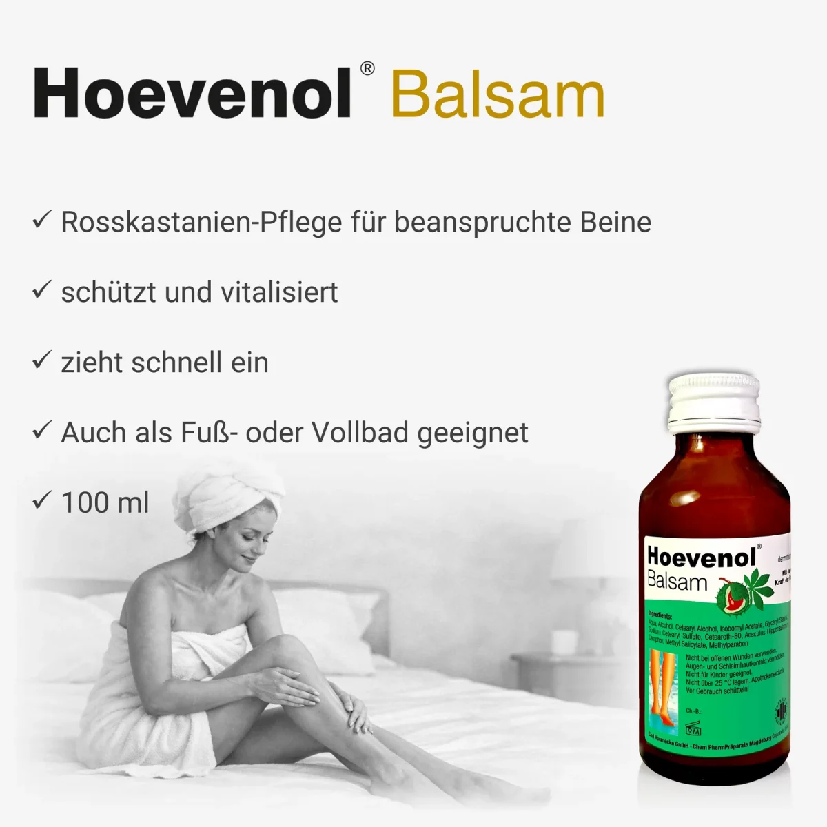 Sekundäres Produktfoto Hoevenol Balsam mit Textfeature