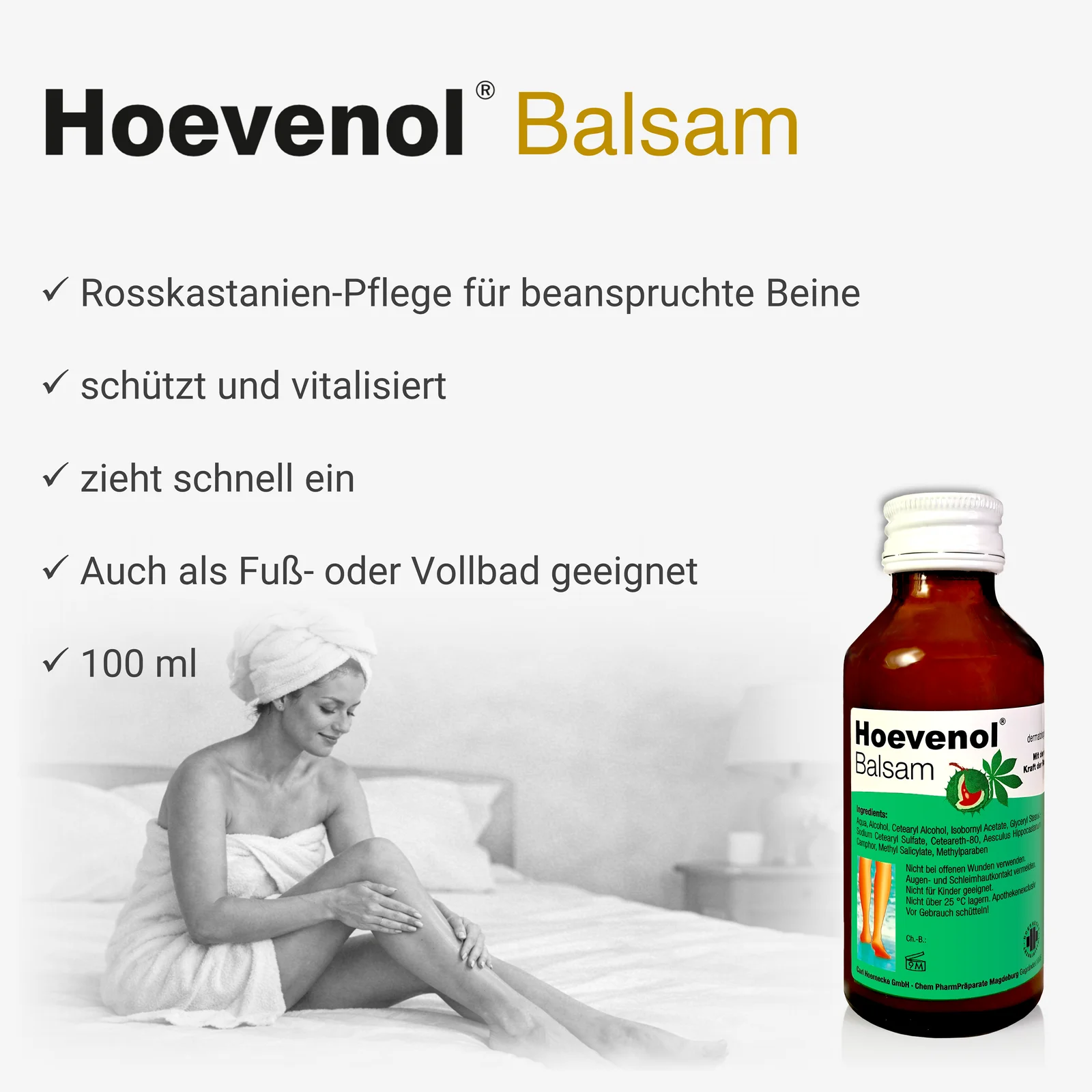 Sekundäres Produktfoto Hoevenol Balsam mit Textfeature