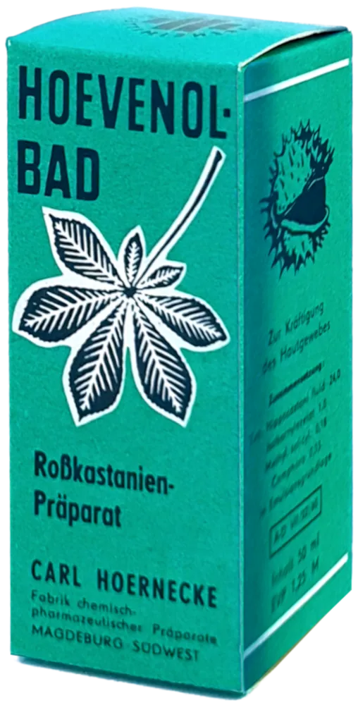 Hoevenol Bad - historische Verpackung
