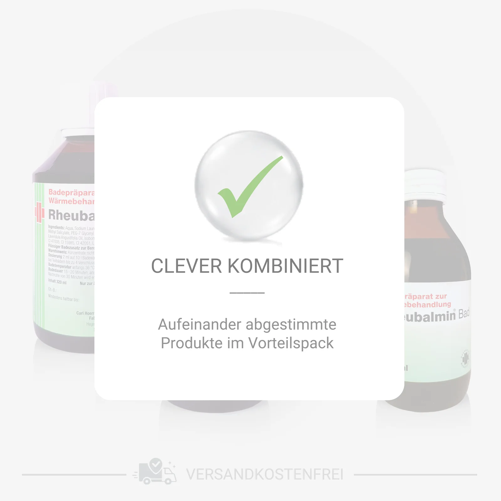 sek Produktfoto Bundle Rheubalmin Bad Vorrats Set