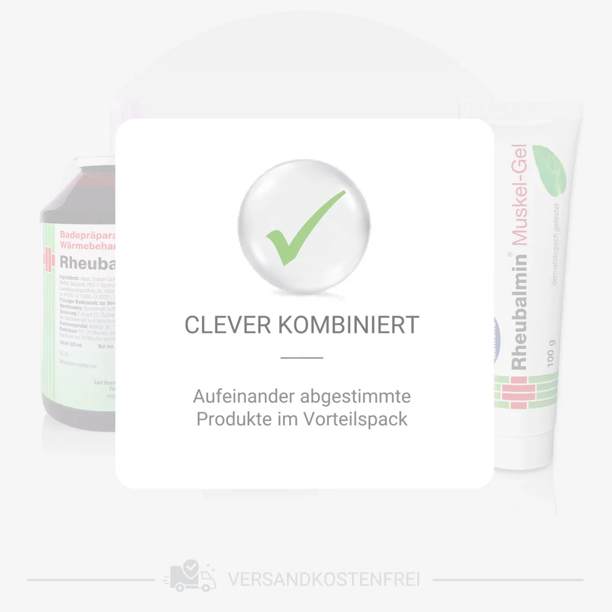 sek Produktfoto Bundle Rheubalmin Bad Vorrats Set