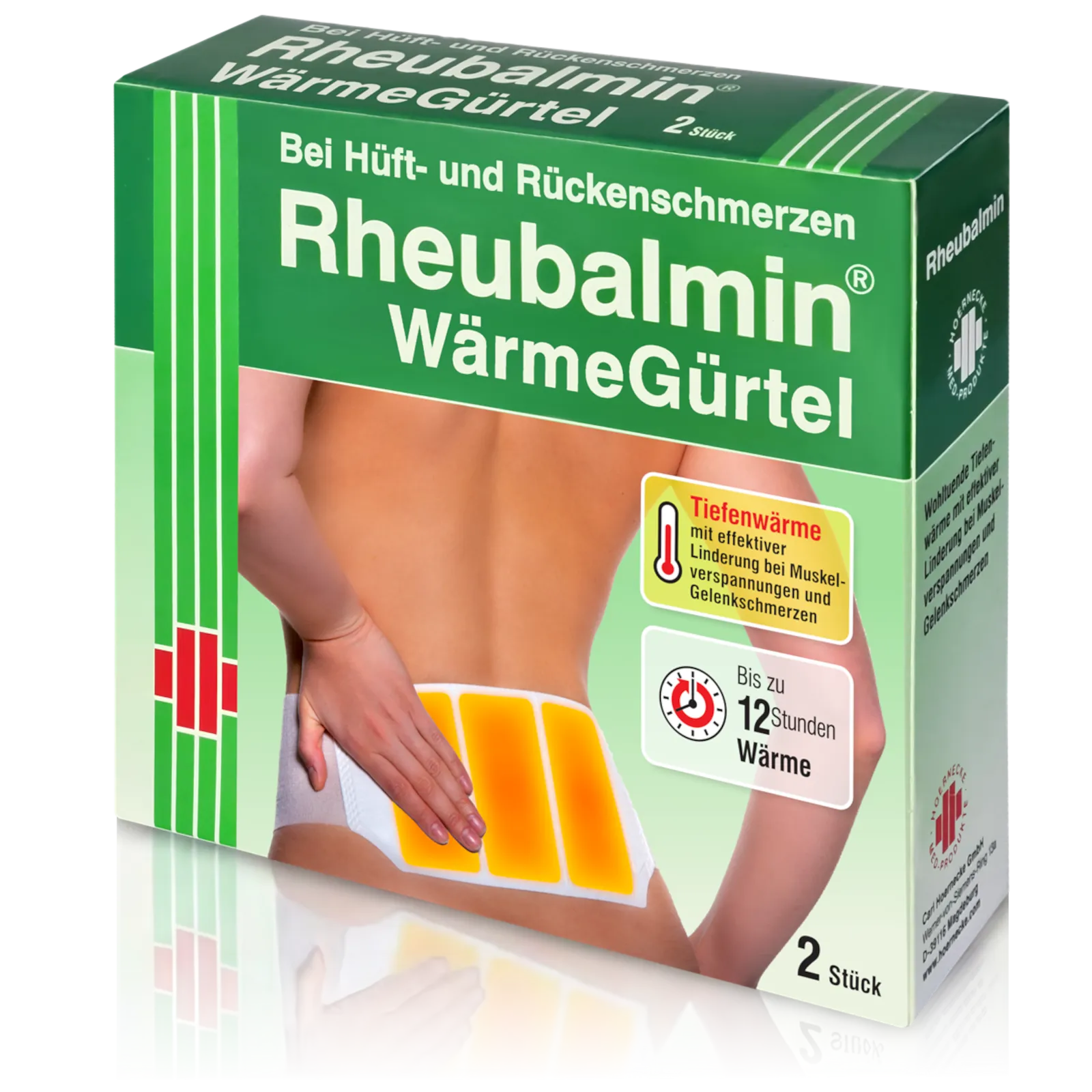 RHEUBALMIN WärmeGürtel Packung für Hüfte und Lendenbereich