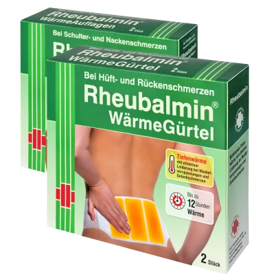 Rheubalmin WärmeAuflagen und WärmeGürtel Produktbild
